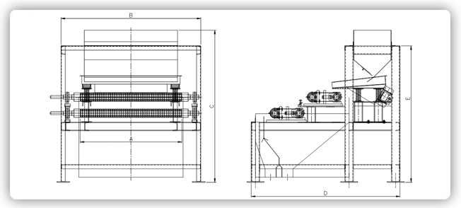 double roll separator